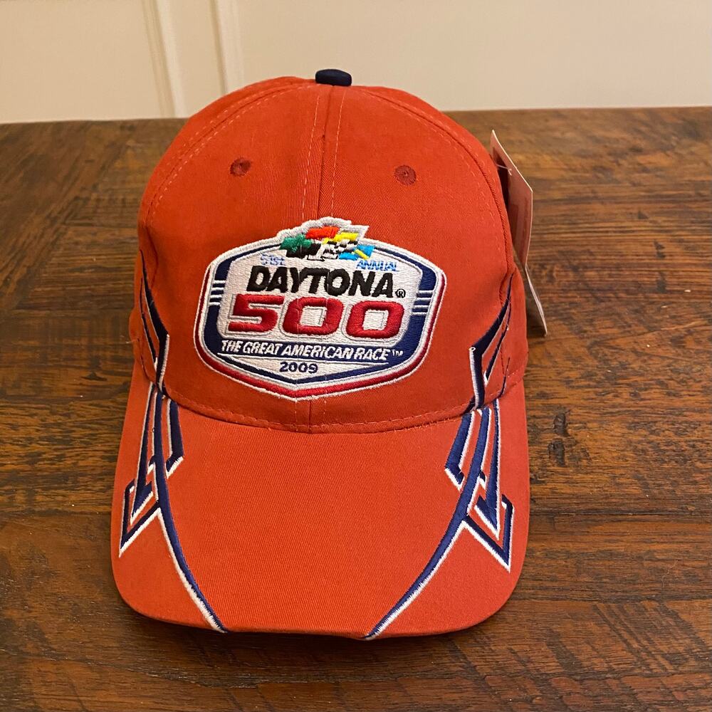 2009 Nascar Daytona 500 51st annual great race Velcro Adjustable Hat/Cap NWT